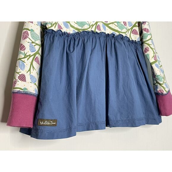Matilda Jane Blue Bird Long Sleeve Top Size 4 - Picture 4 of 10